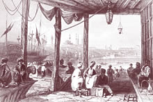 café turc à Istanbul